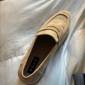 AQUA Suede Loafers Size 8.5 NWOT